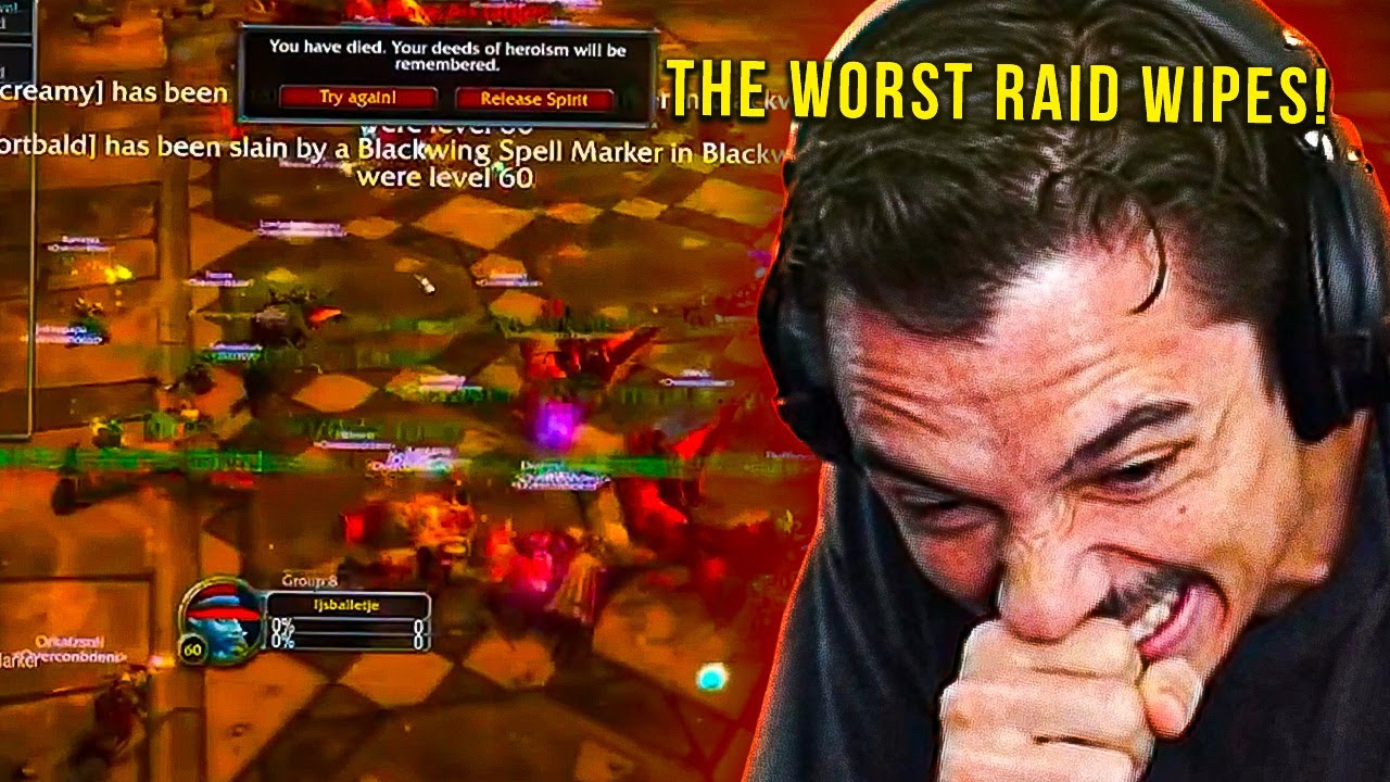 The Most BRUTAL Raid Wipes In Hardcore WoW
