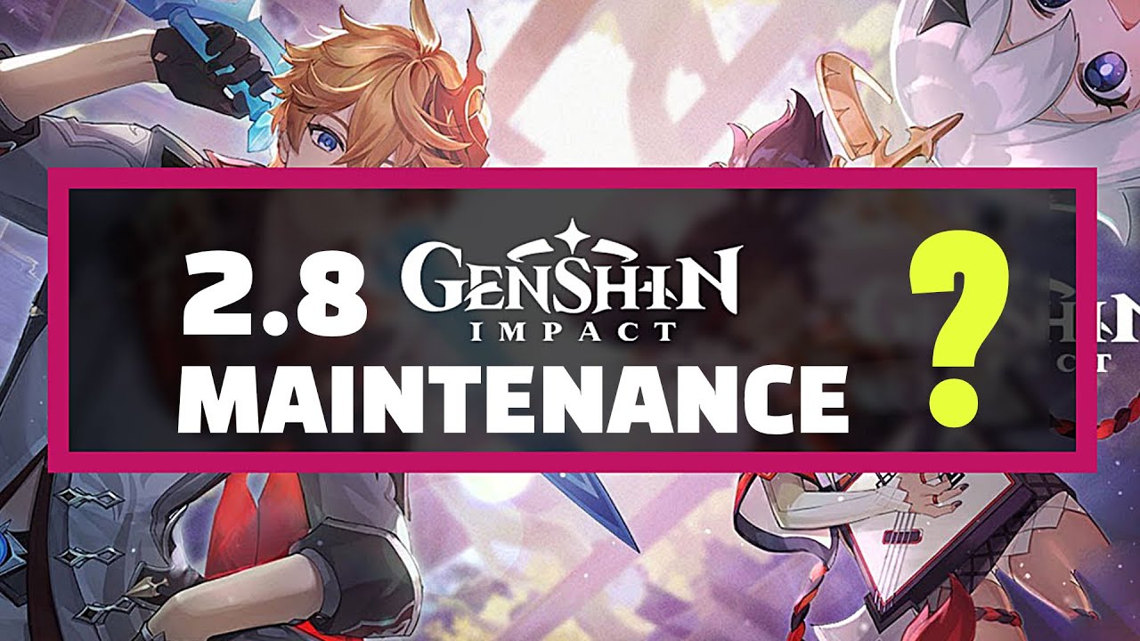 GENSHIN MAINTENANCE COUNTDOWN ⏰ ? 🤨