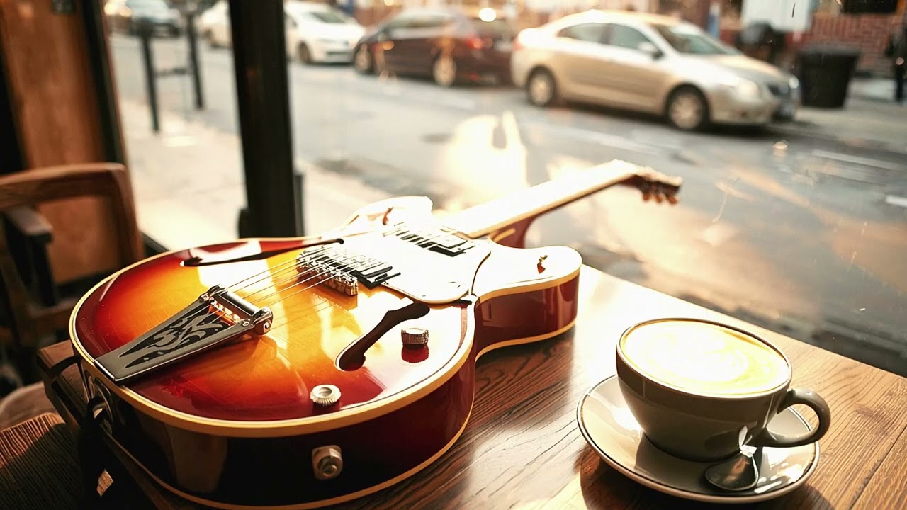 1 Hour Fingerstyle Jazz Guitar – Relaxing Café Instrumental Music for Focus & Study