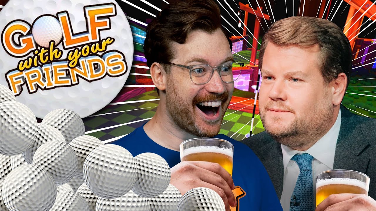 I'm having drinks with James Corden (Golf With Your Friends)