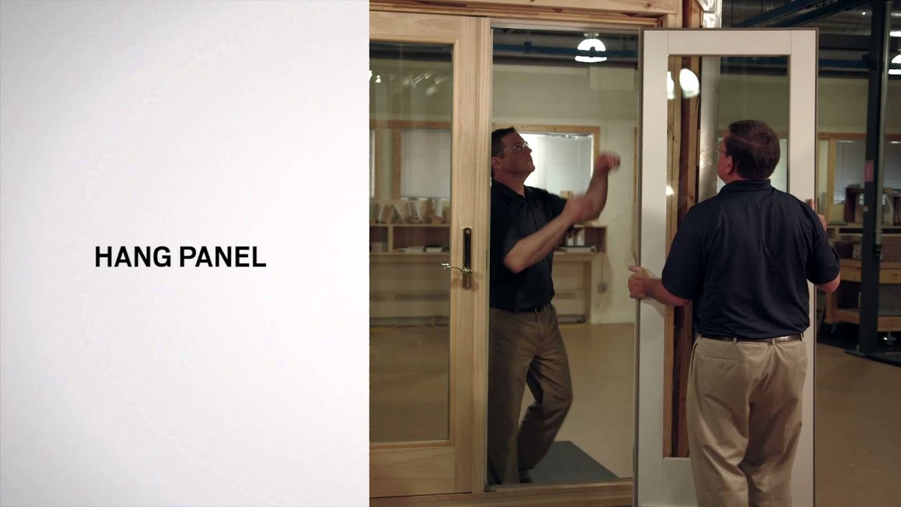 Replacing the Active Panels on Frenchwood Hinged Inswing Patio Doors | Andersen Windows