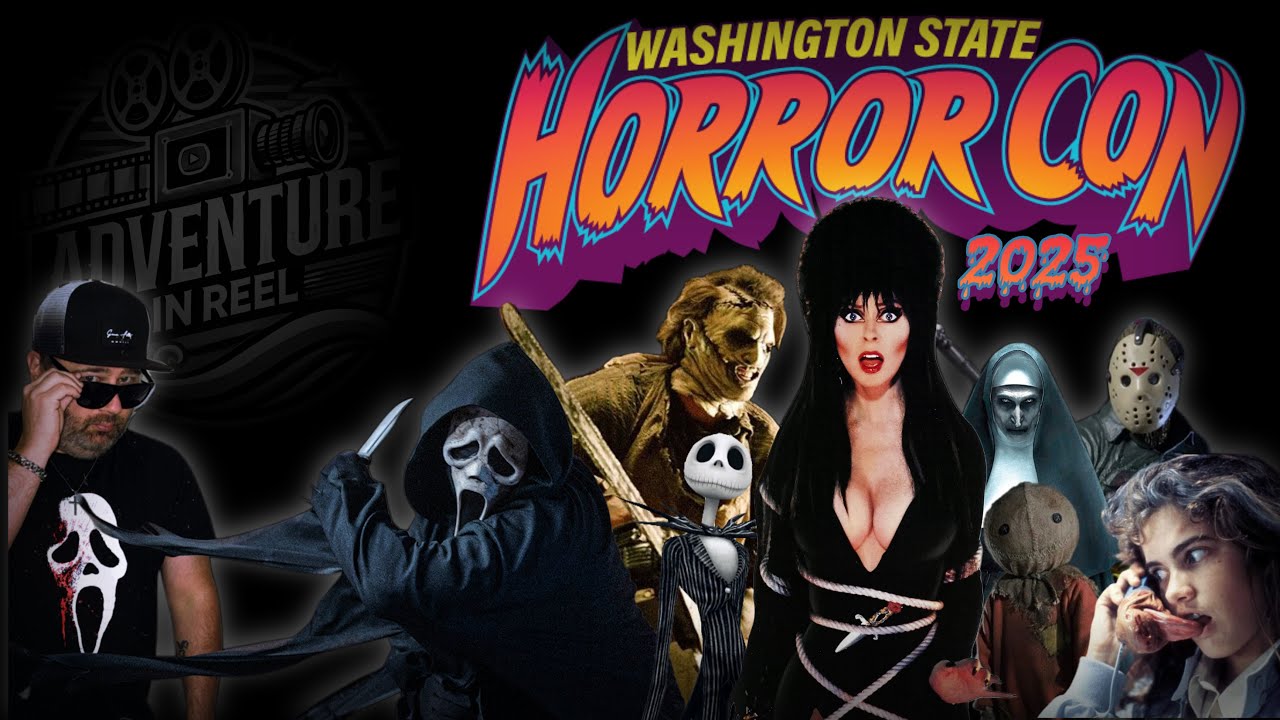 Terror Arrives at Horror Con 2025! Puyallup Washington! Elvira! Jason Voorhees! 