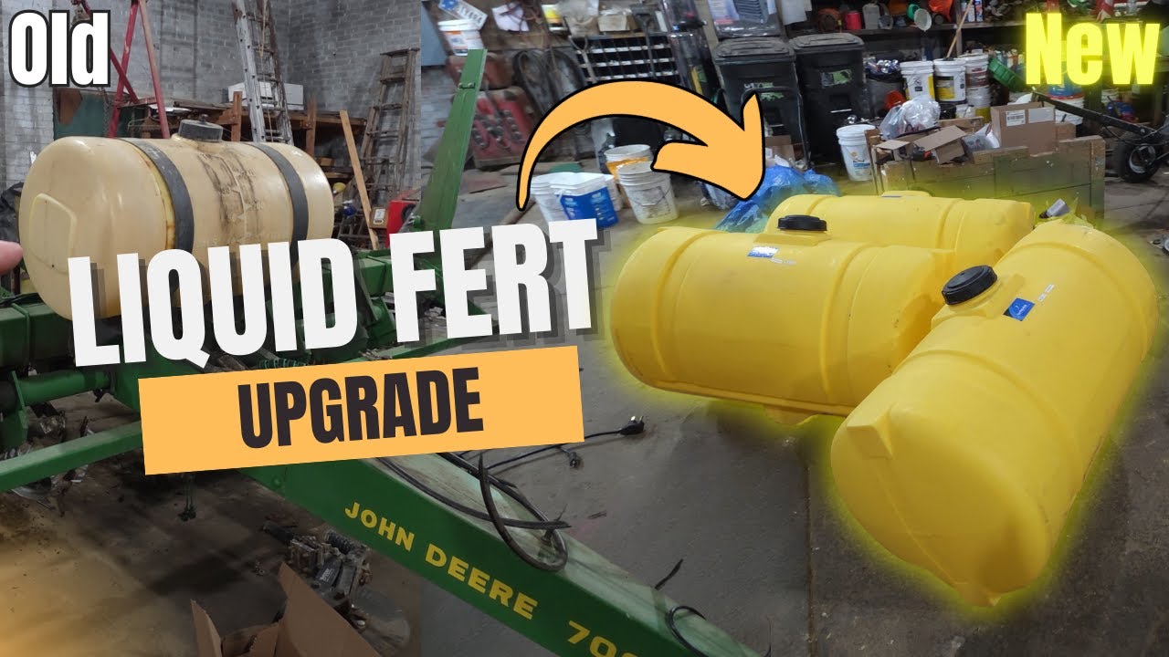 Модернизация нашей сеялки John Deere 7000 | Установка системы внесения жидких удобрений