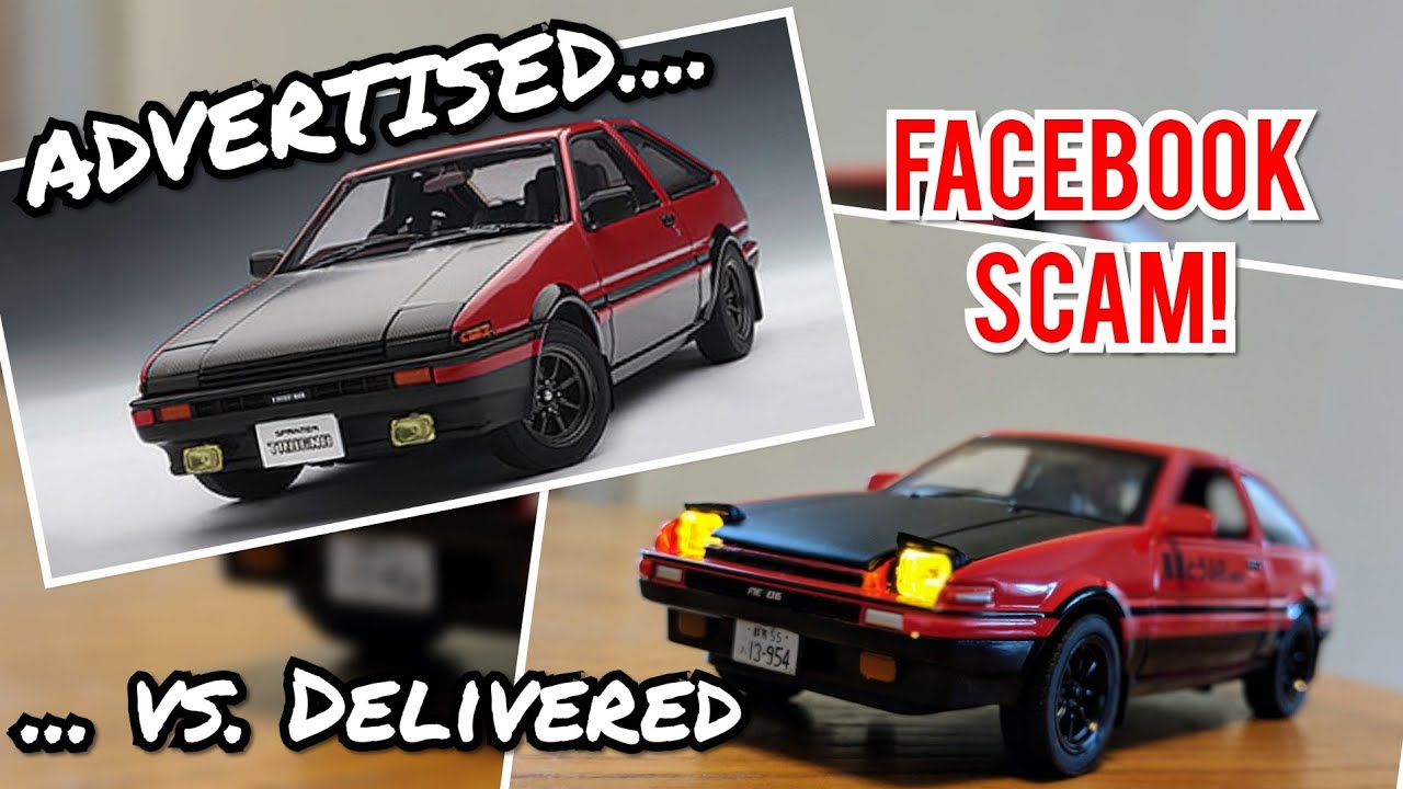 I GOT SCAMMED with this AE86 Model Car