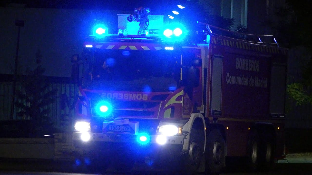 Recopilatorio incendios forestales Comunidad de Madrid 2024. Bomberos y Proteccion Civil