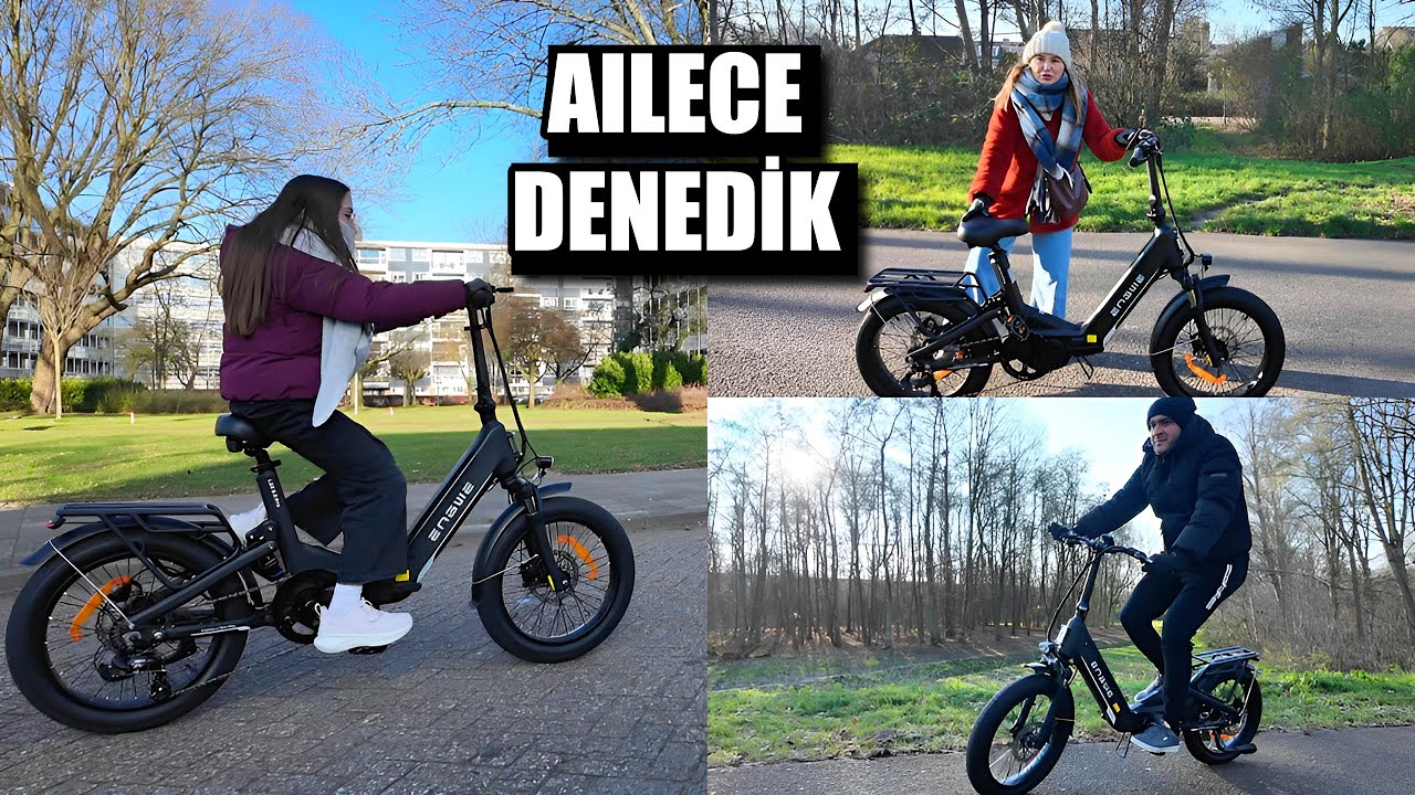 Bu E-Bike Herkes İçin Mi? Ailece Denedik | ENGWE L20 3.0 Pro