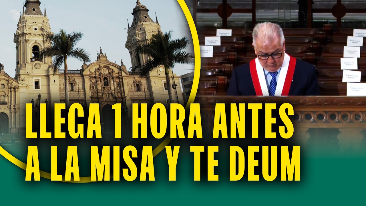 Senador L&oacute;pez Chau es el primero en llegar a Misa y Te Deum: &iquest;Qui&eacute;nes m&aacute;s estar&aacute;n como asistentes?