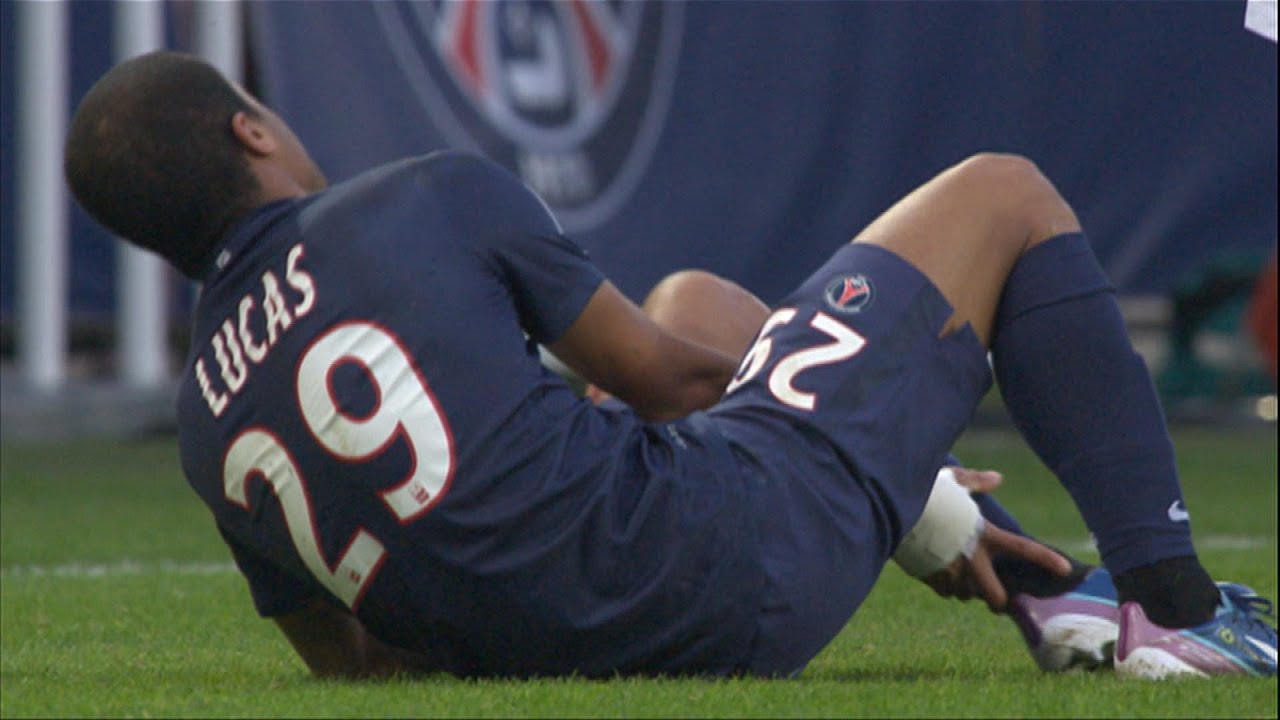 La blessure de Lucas Moura / 2012-13
