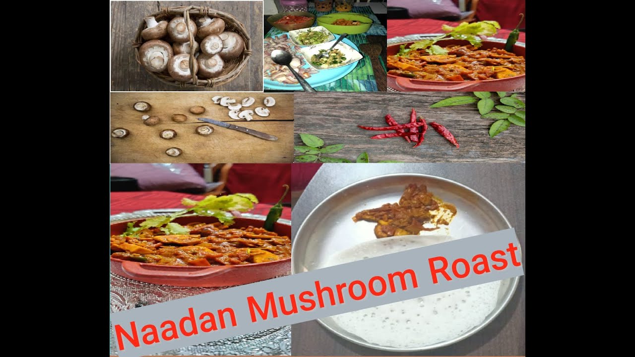 Naadan Style Mushroom Roast