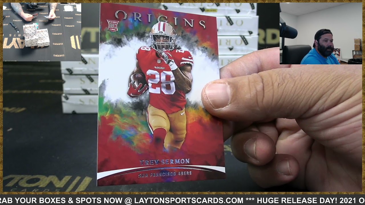 2021 Panini Origins Football Hobby 16 Box FULL CASE Break #2