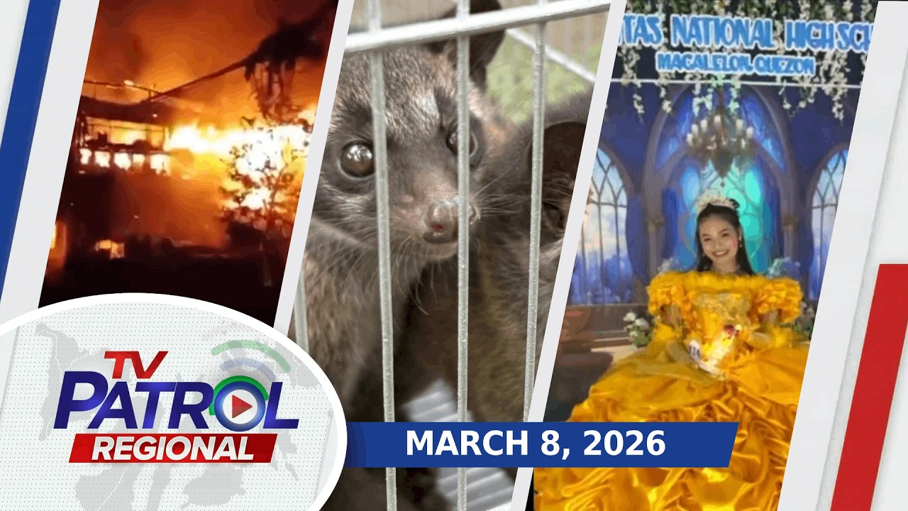 LIVE: TV Patrol Regional Livestream | March 8, 2026