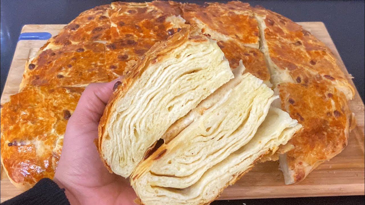 Komşu Sevim Teyzeden Öğrendiğim 100 Yıllık Çörek Tarifi/Kahvaltı İçin Kat Kat Ve Yumuşacık