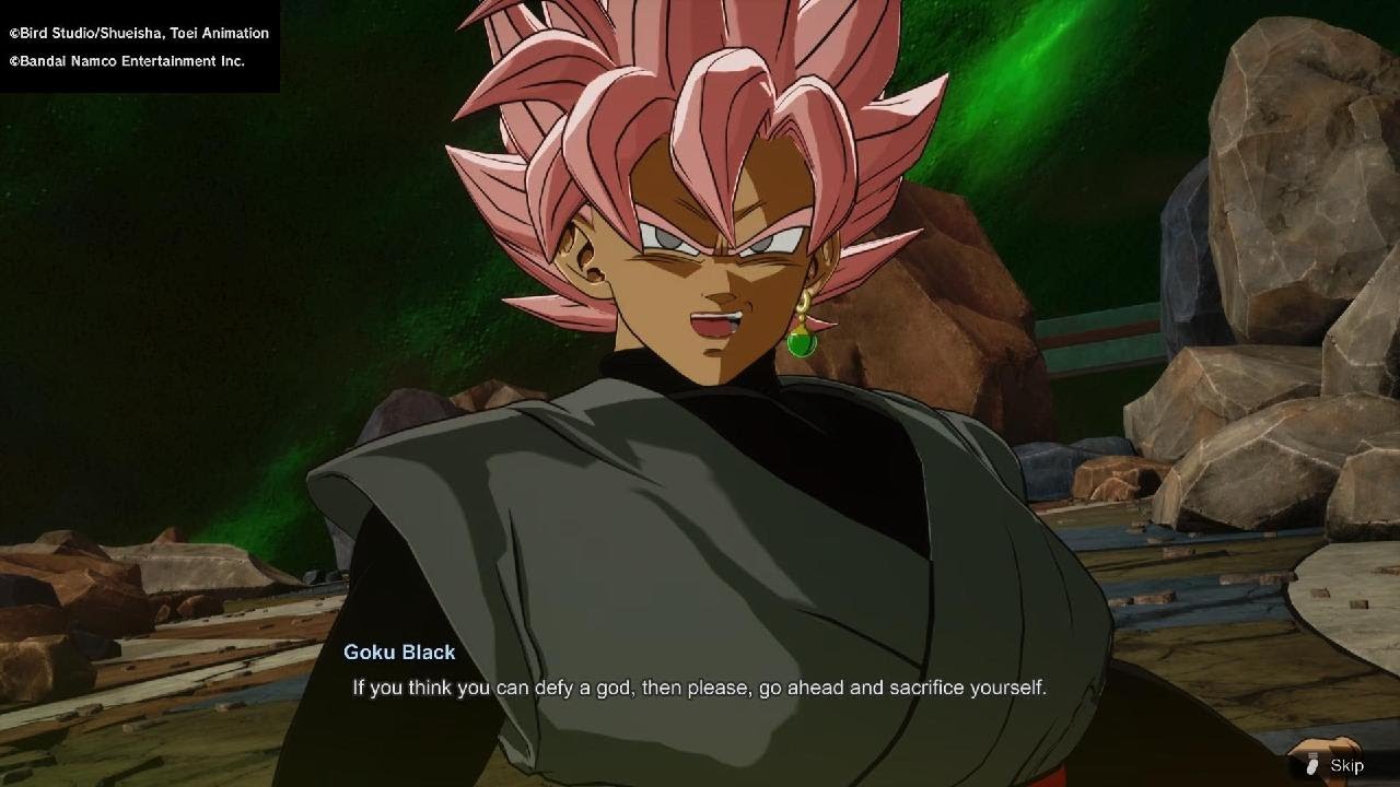 DRAGON BALL: Sparking! ZERO_Super Saiyan Blue Vegeta vs Super Saiyan Rose Goku black
