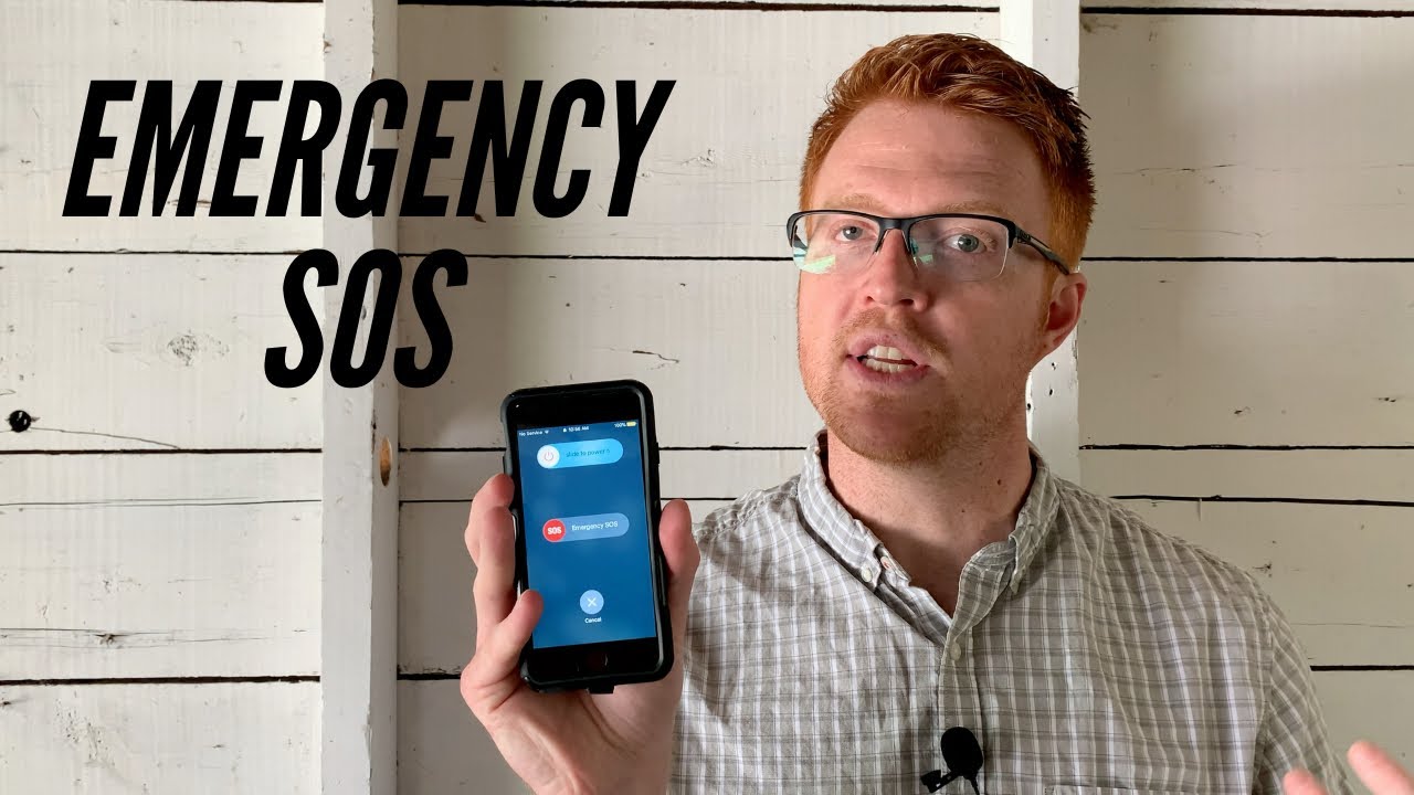 Экстренная помощь SOS на iPhone — демонстрация
