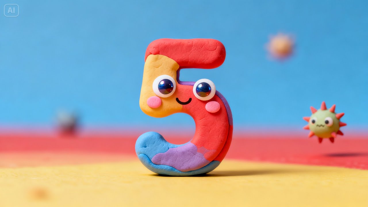 Sadece 3 Dakikada 5'er 5'er Saymayı Ezberle! (Eğlenceli Yöntem)