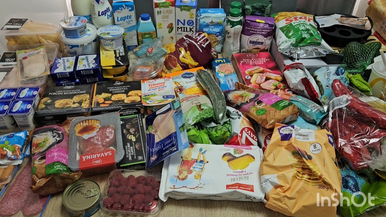 Cumparaturi alimentare Lidl 700 lei