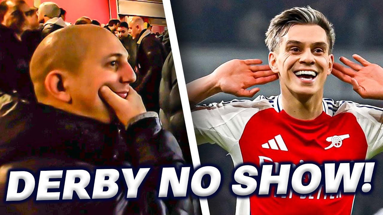 WE DIDN'T TURN UP! Arsenal 2-1 Tottenham [VLOG]