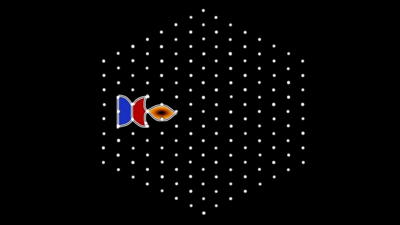 15*8 dots daily rangoli designs/ big simple rangoli/easy kolam/ Sankranthi muggulu#youtubeshorts 
