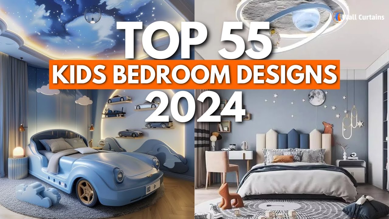 Top 55 Kids Bedroom Design Ideas 2024 | Kids Room Furniture | Kids Room Decorating Ideas