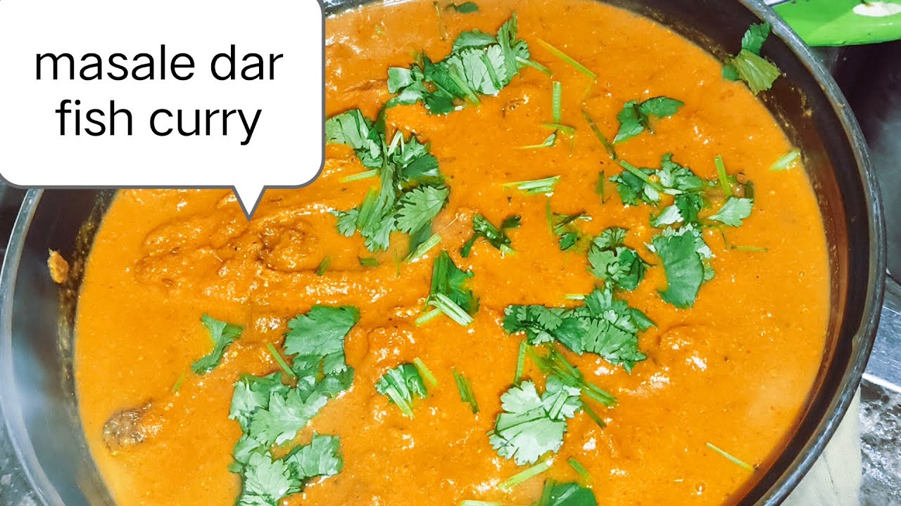 Masale dar fish curry#cooking #food 😋👍