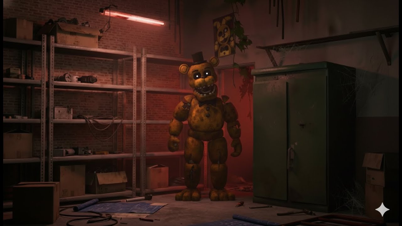Cinco Noches con Alfredo (Golden Freddy me lleva al oscurito)