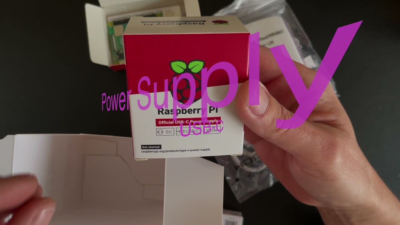 Raspberry Pi4 and ConBee II - Unpacking