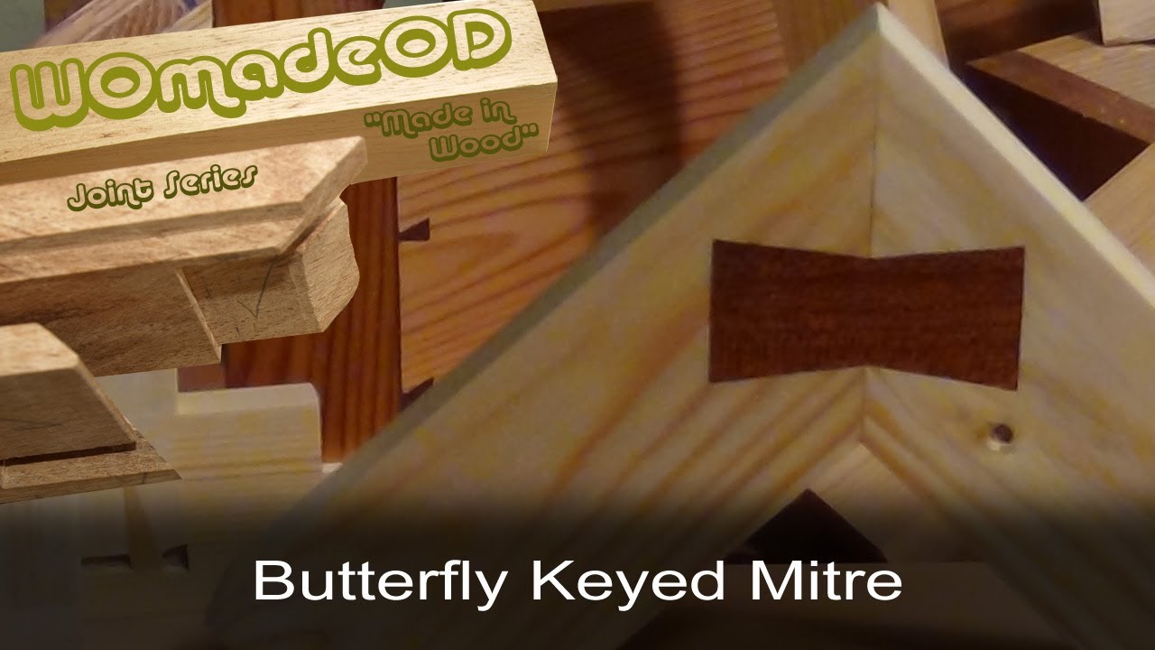 Butterfly Keyed Mitre