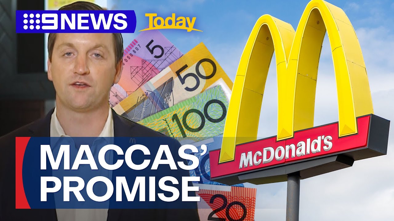 McDonald's new major promise to Australians | 9 News Australia