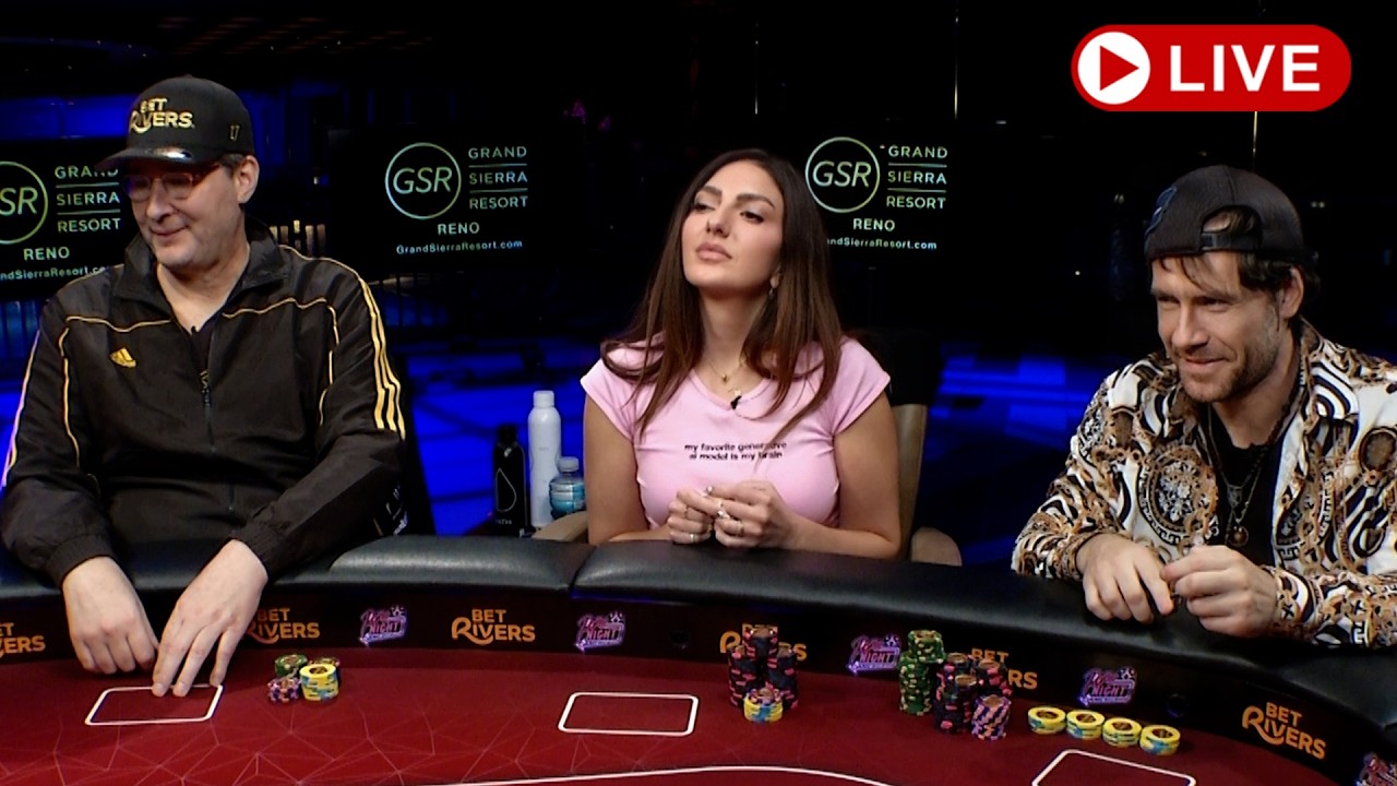Hellmuth, Tilly, Xuan, Kelly Minkin, Jungleman - Livestream Poker Cash Game