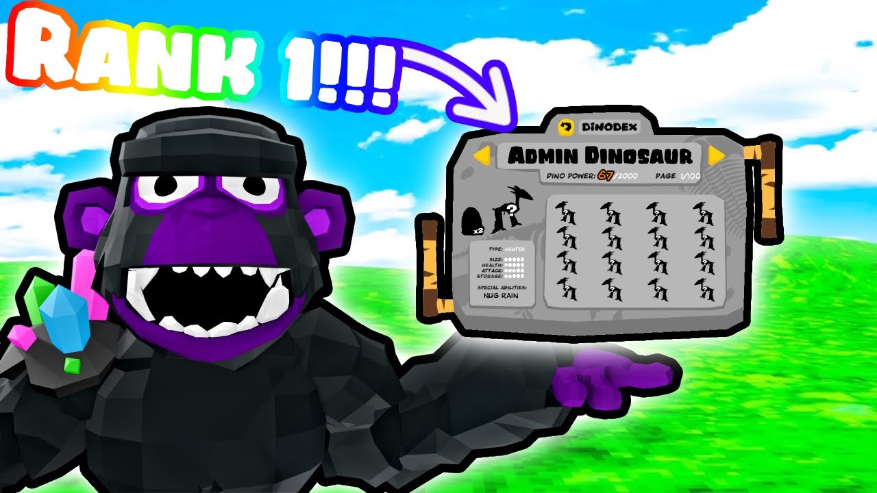 HOW TO GET #1 ON THE UG DINO DEX