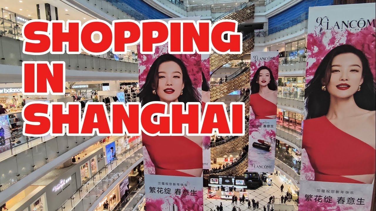 Торговые центры Шанхая просто потрясающие! NEW WORLD И JIUGUANG