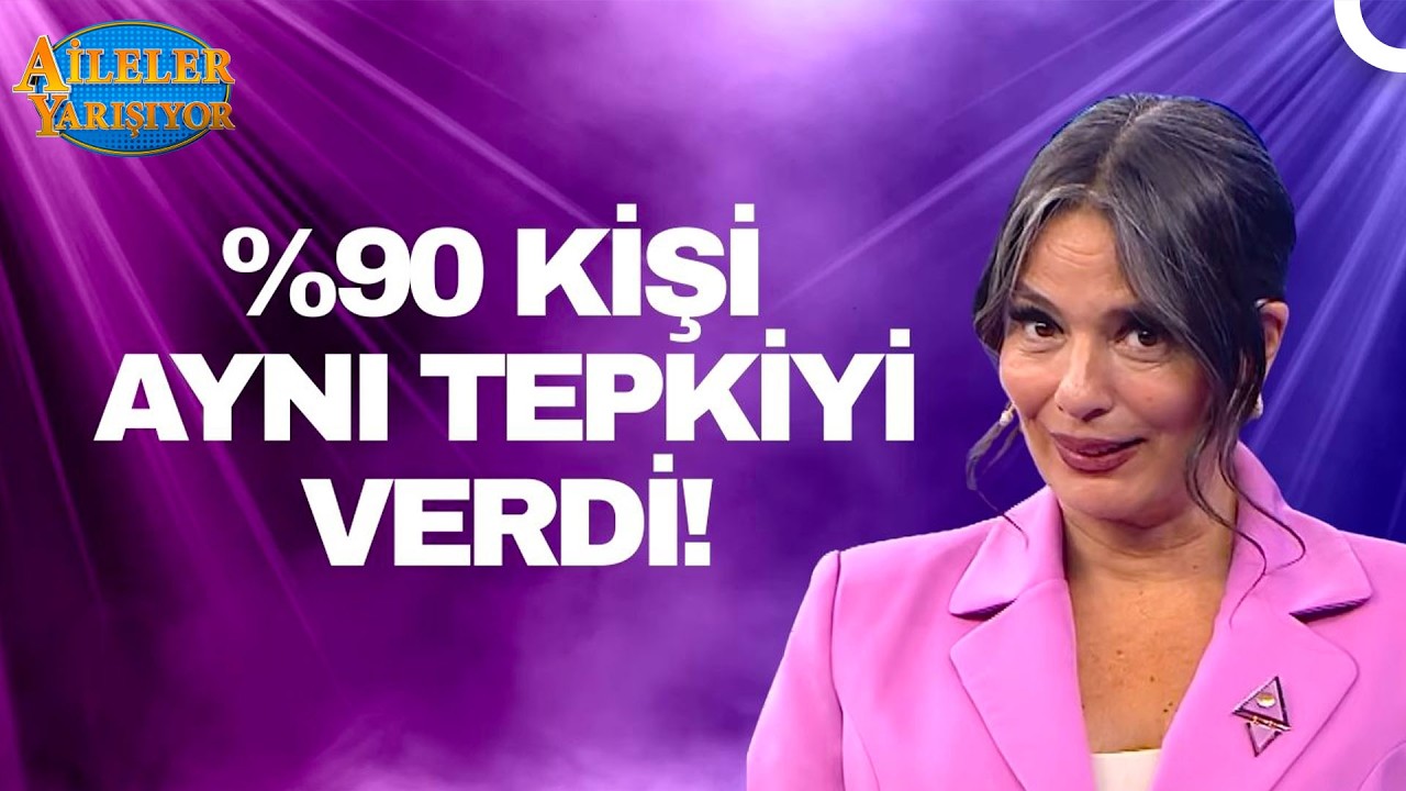 Eşinize Kızgın Olduğunuzu Nasıl Gösterirsiniz? | Aileler Yarışıyor