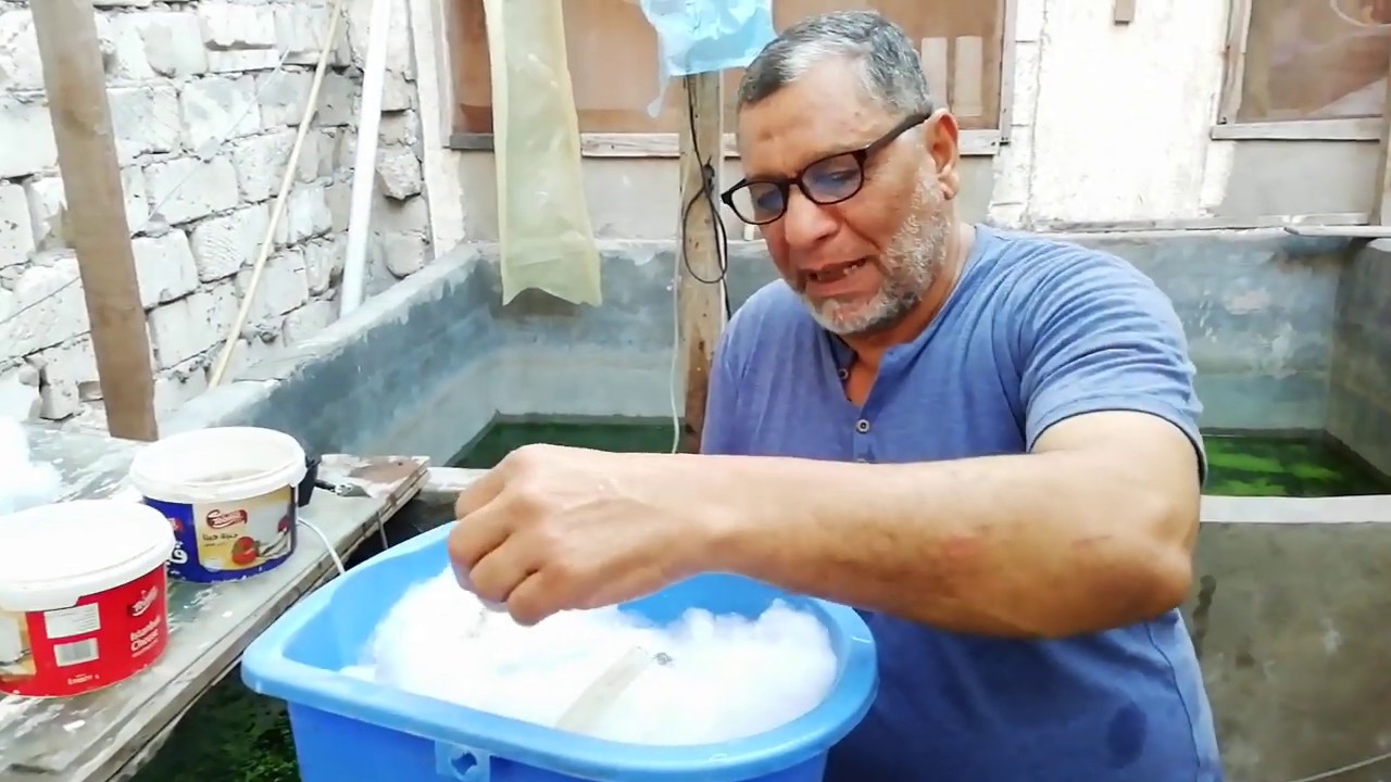 كيفية عمل فلتر للمياه لاسماك البلطى[الجزء الرابع من الدوره]