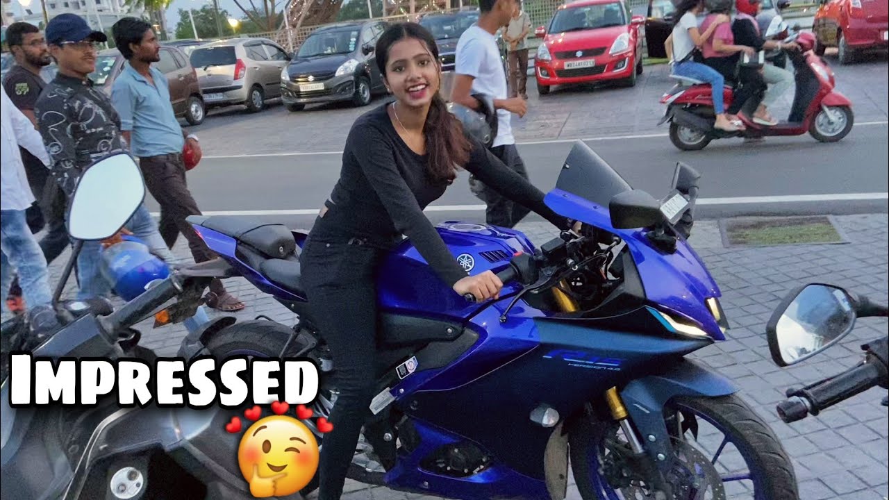 She Impressed With my Brand New Bike on 1st Meet.