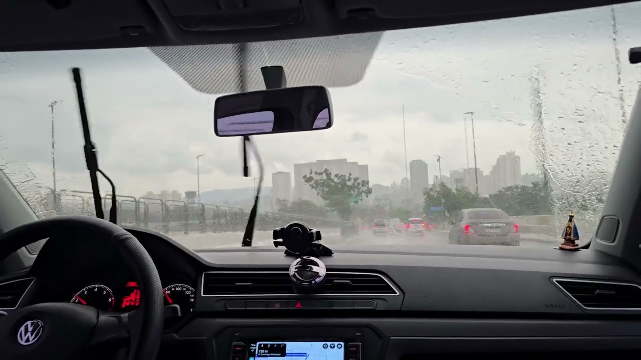 Rainy POV Driving in São Paulo, Brazil | February 2026