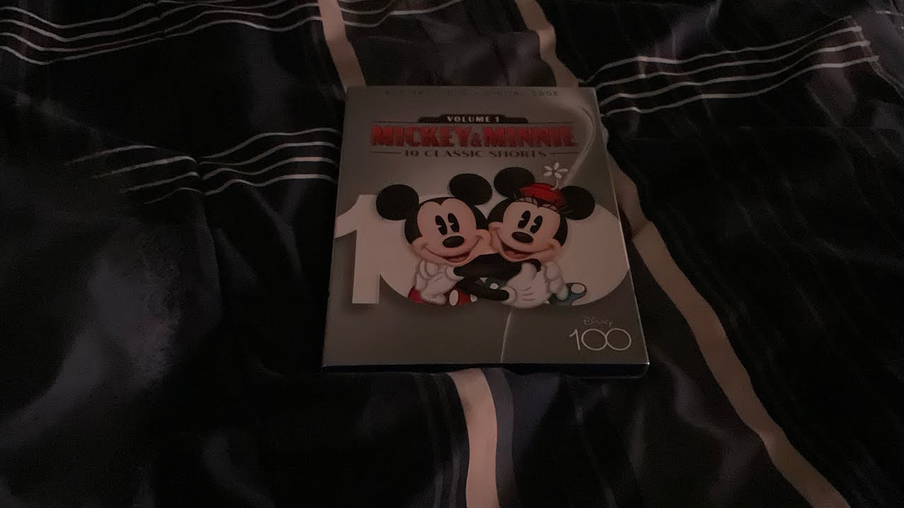 Opening to Mickey & Minnie: 10 Classic Shorts - Volume 1 2023 DVD (Main Menu/Español options)