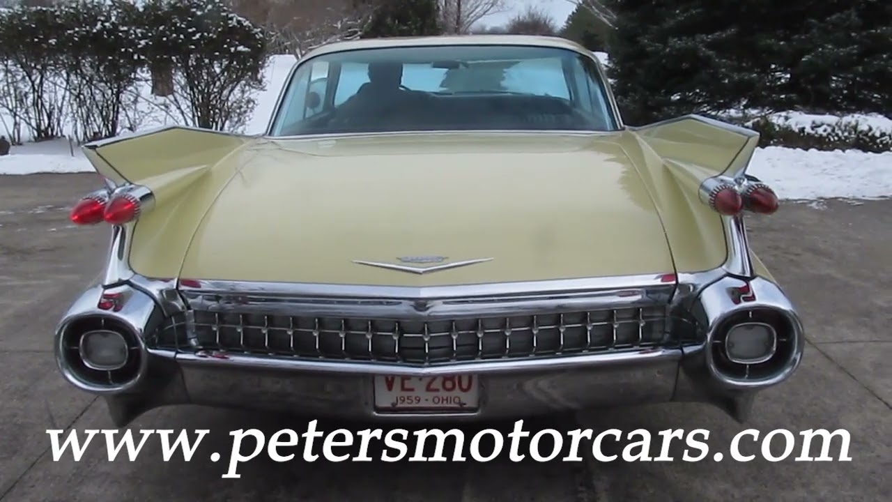 1959 Cadillac Series 62 Coupe FOR SALE www.petersmotorcars.com