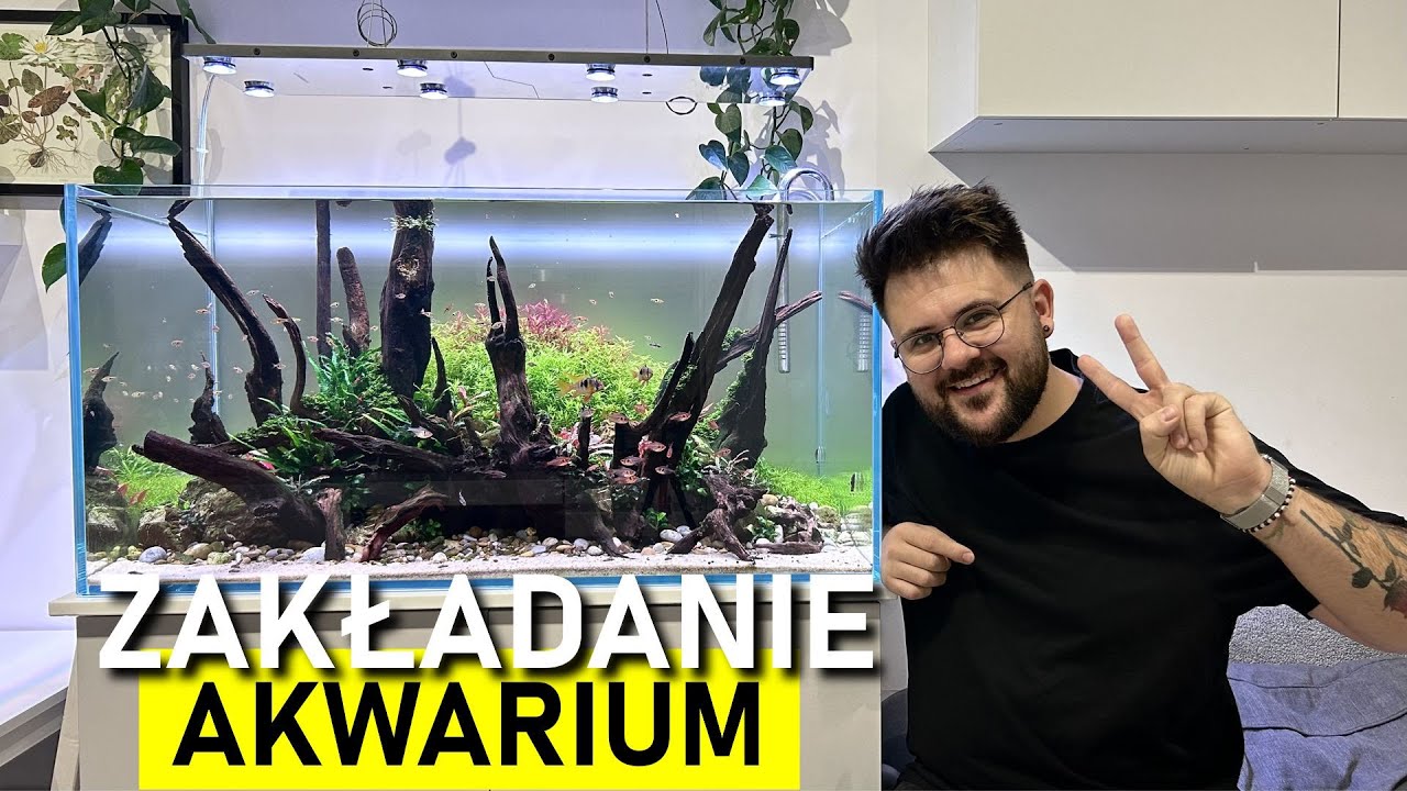 Zakładanie Akwarium 100x60x50 -  Dr Scaper