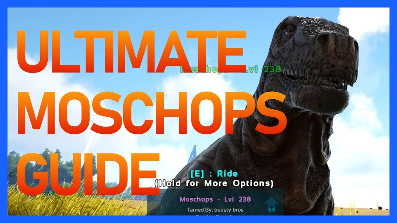 Best way to gather organic polymer moschops taming ark 2023