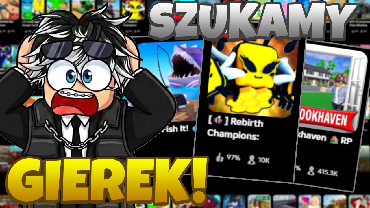 🔴 LIVE 🎮 SZUKAMY NOWYCH GIEREK W Roblox! 🎮 WBIJAJ WEEKEND! 😎