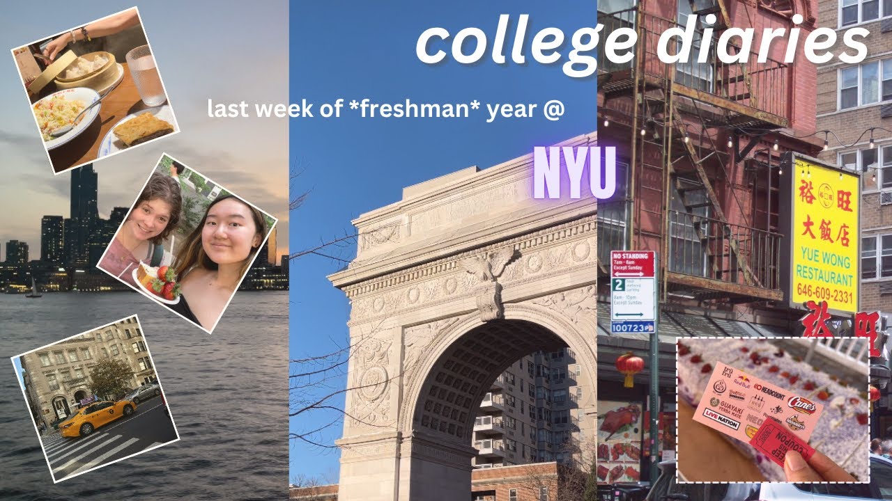 my last week of freshman year @ nyu!! | chinatown food crawl, move out, good eats, and finals...