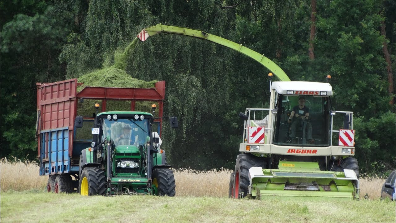 Zbiór traw 2020 - Drugi pokos *JAGUAR 840* *2x JD 6230*