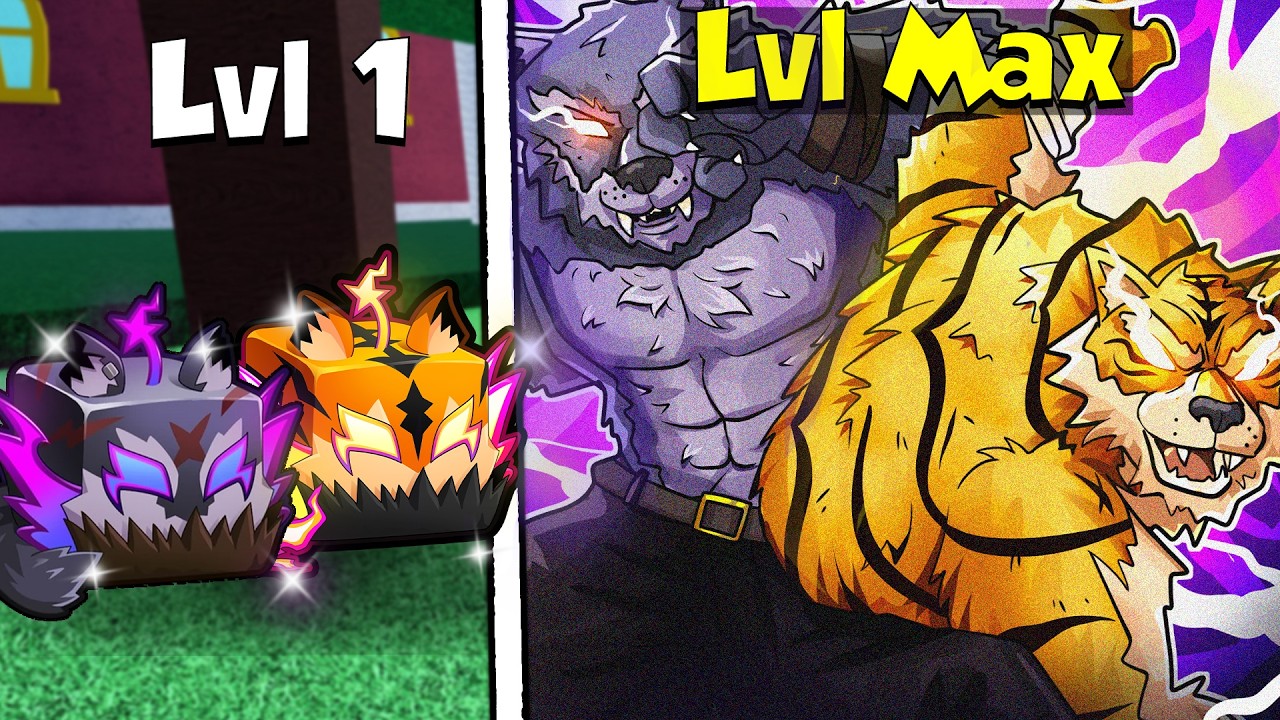 J'ai Amélioré le Tigre/Loup rework jusqu'à Max! (Blox Fruits)