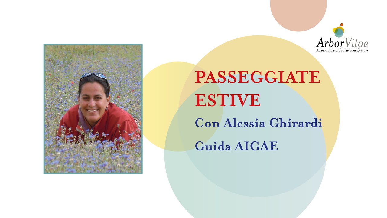 Passeggiate estive insieme ad Alessia Ghirardi guida AIGAE