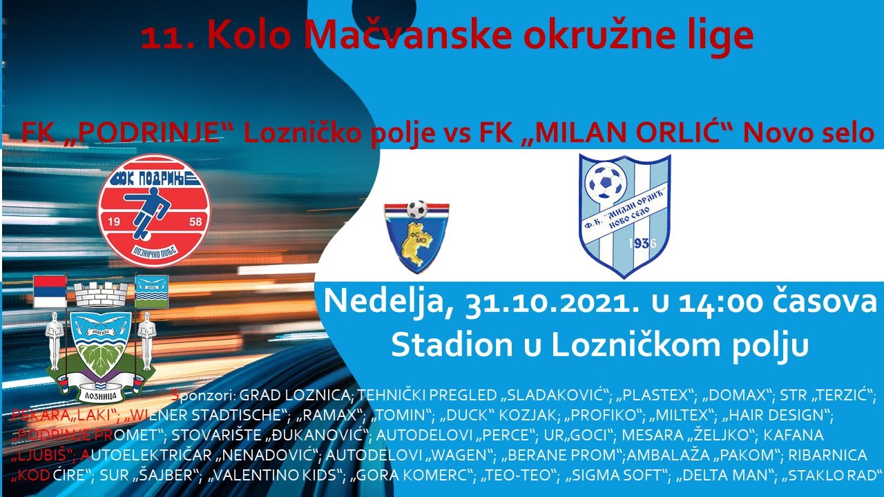 FK Podrinje-FK Milan Orlić 3:0 highlights