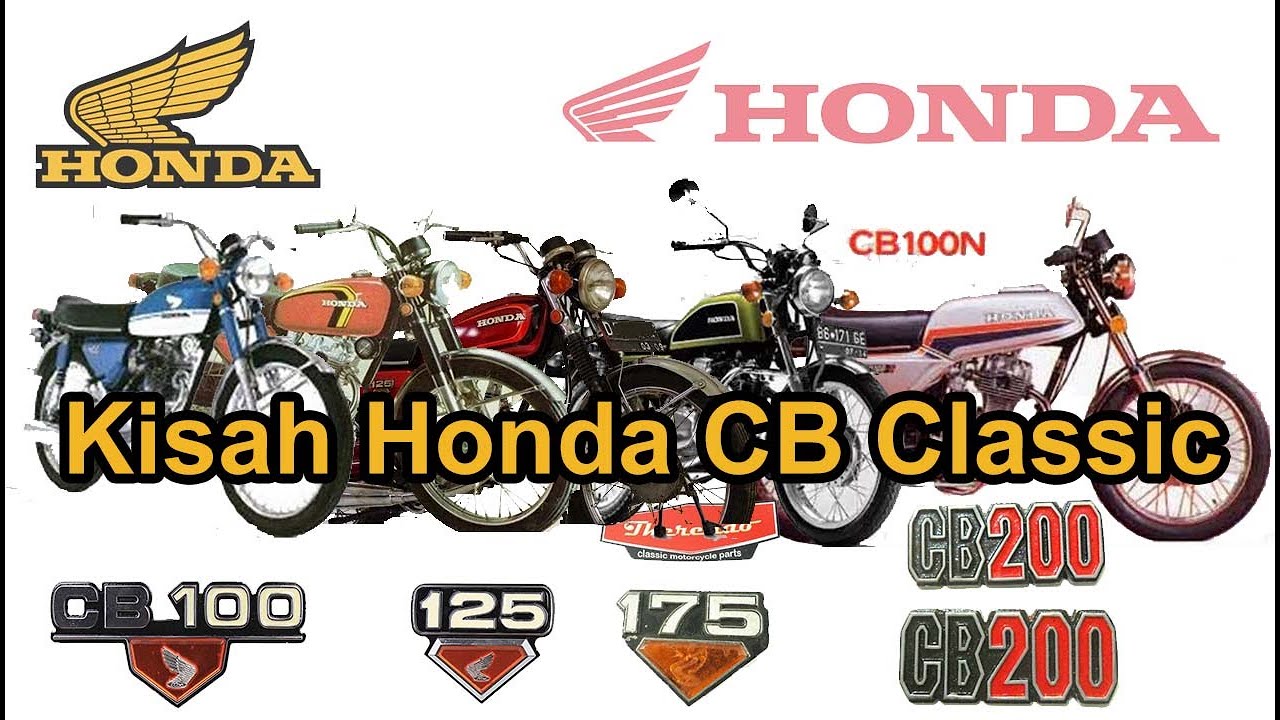 Sejarah Honda CB Classic , CB 100, 125, 175, 200 di Indonesia