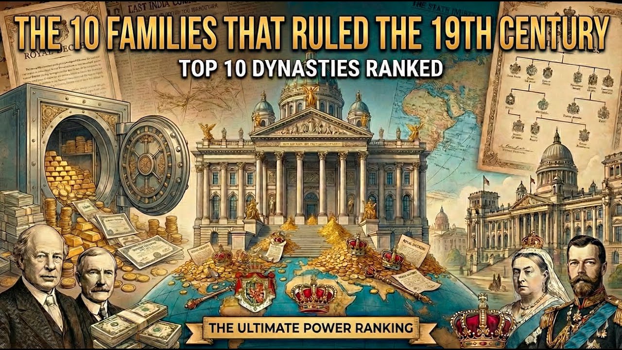 Who Owned the 1800s? Top 10 Dynasties Ranked