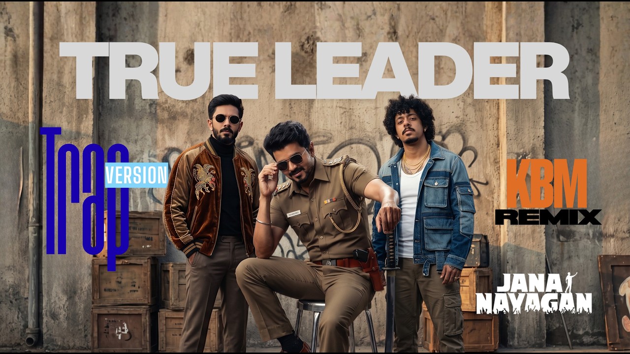 The True Leader RAP MIX | Jana Nayagan | Hon&rsquo;ble CM Vijay | Anirudh Ravichander | H Vinoth