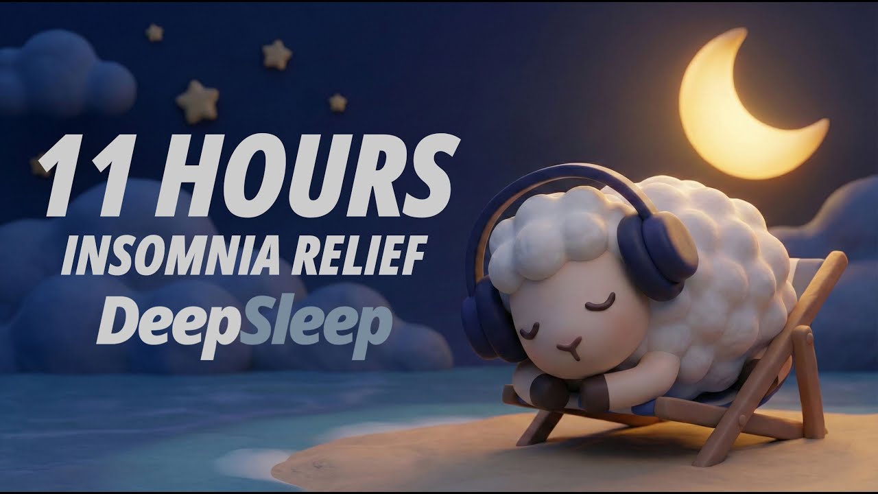 Sleep All Night ☁️ 11 Hours of Magical Ambient Music for Deep Rest