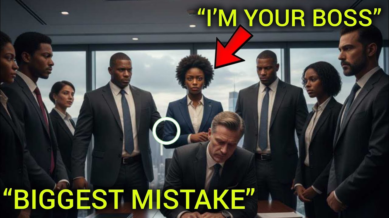 MILLIONAIRE LAUGHED When a Homeless Black Woman Said “I’m Your Boss” – Until the Board Confirmed It.